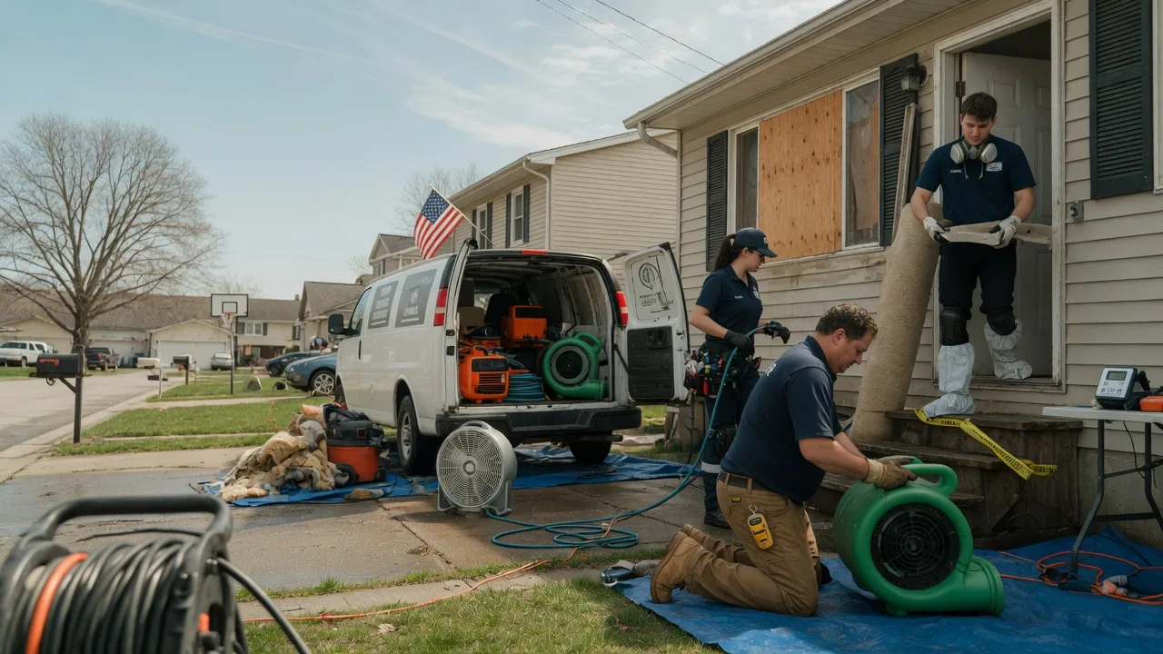Water Damage Restoration in Vance, MS near me